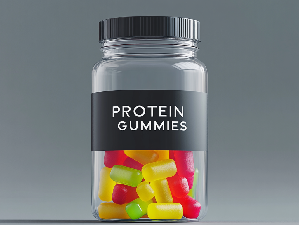 custom white label protein gummies