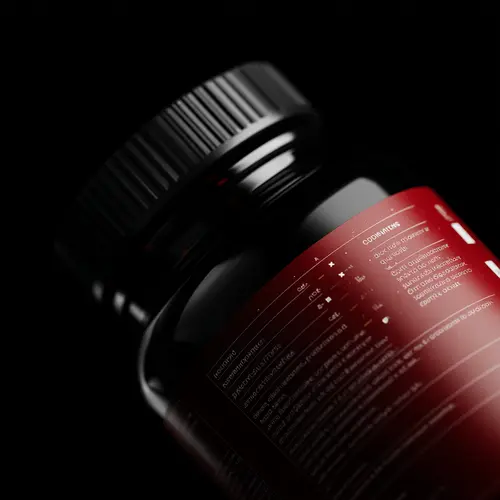 custom supplement pill bottle label