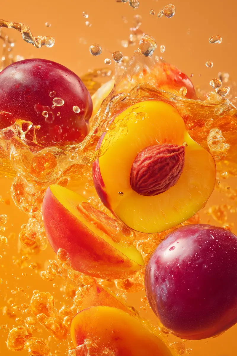 peaches and plum flavoring