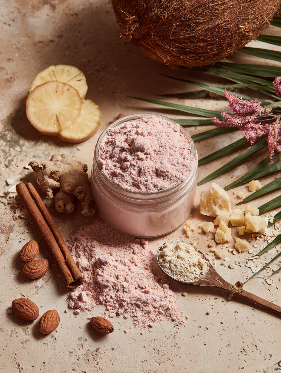 clear protein powder supplement